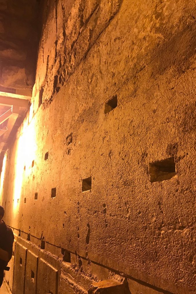 Western Wall Tunnels in Jerusalem, Israel. My time in Jerusalem, a special city divided