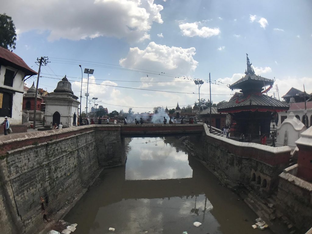 Bridge on a river in Kathmandu, Nepal. A smart deaf & dumb scam in Colombo