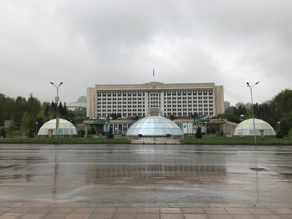Government building in Kazakhstan. Bangladesh, The Persian Gulf, The Caucasus & The Stans