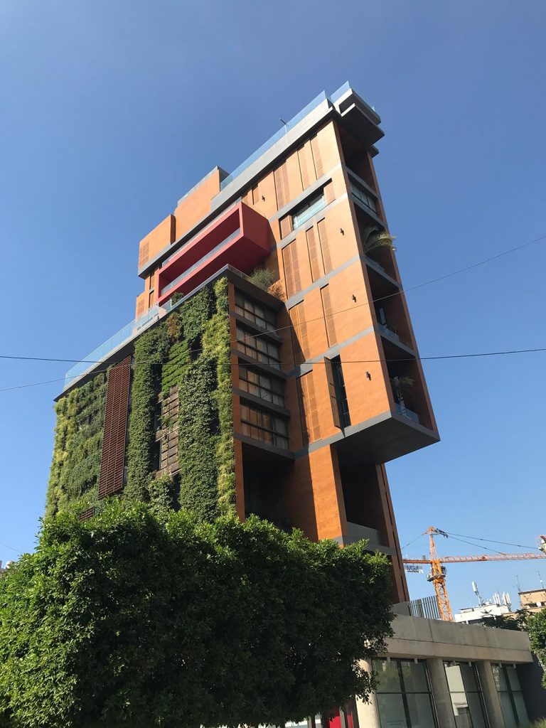 Unique architecture in Beirut, Lebanon. Lebanon & Cyprus, country 100!!!