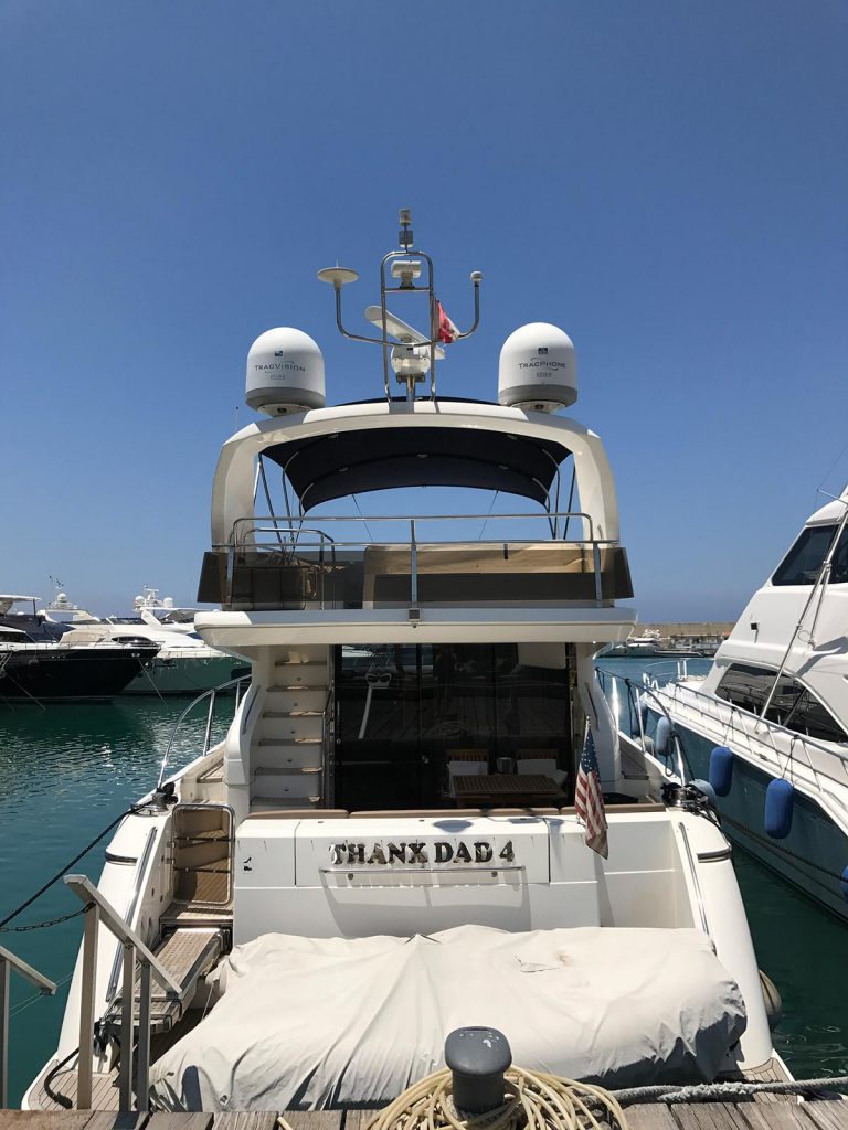 Yacht in harbor in Beirut, Lebanon. Lebanon & Cyprus, country 100!!!