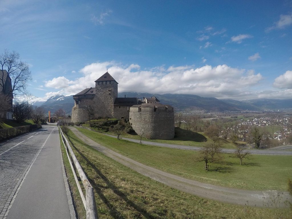 Castle down the road in Vaduz, Liechtenstein. Cheltenham, Europe & Mum's 60th summed up in photos