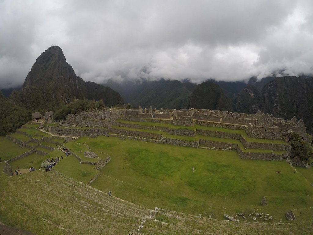 Terraced landscape in Machu Picchu, Peru. Checking out Machu Picchu and Full Guide