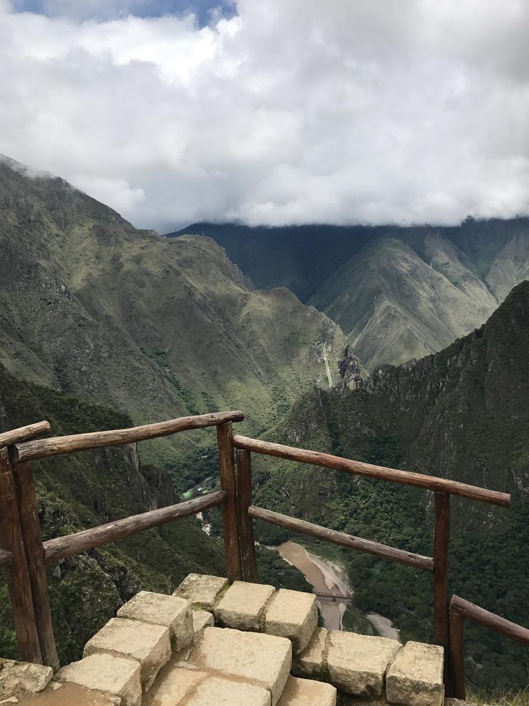Fenced off side of the mountain in Machu Picchu, Peru. Checking out Machu Picchu and Full Guide