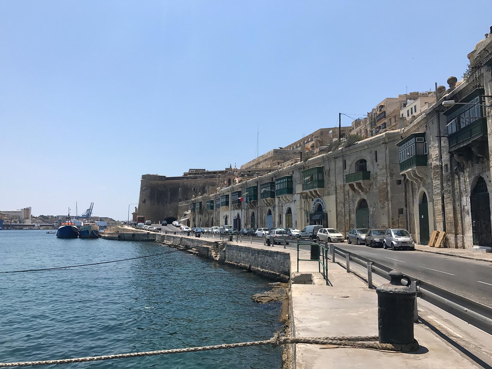 Port of Valletta in Valletta, Malta. Andorra, Barcelona & Malta