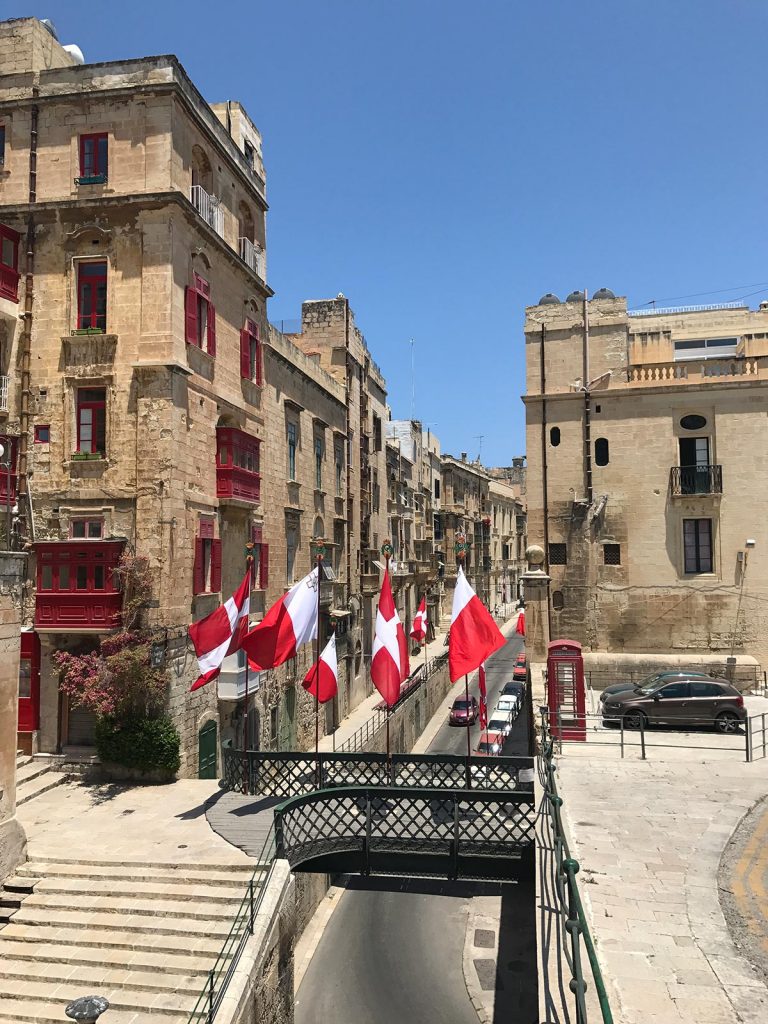 The city in Valletta, Malta. Andorra, Barcelona & Malta