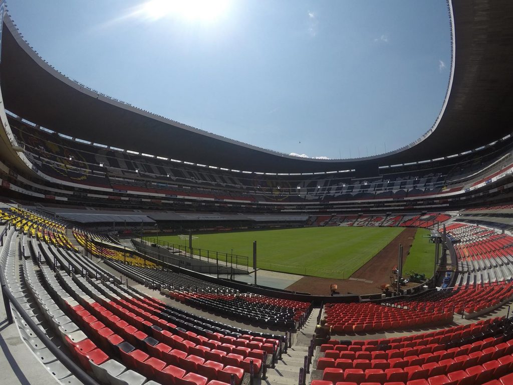 Azteca Stadium in Mexico City, Mexico. Mexico City & Teotihuacan