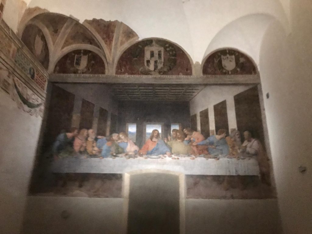Da Vinci's Last Supper in Milan, Italy. Cheltenham, Europe & Mum's 60th summed up in photos