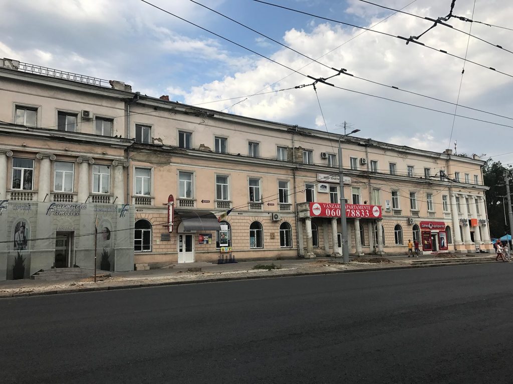 Old building in Chisinau, Moldova. Moldova - Romania - Alicante