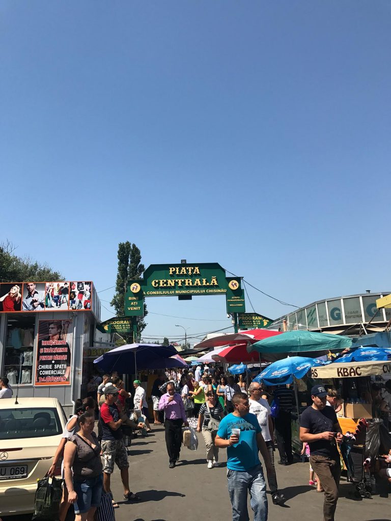 Market in Chisinau, Moldova. Moldova - Romania - Alicante