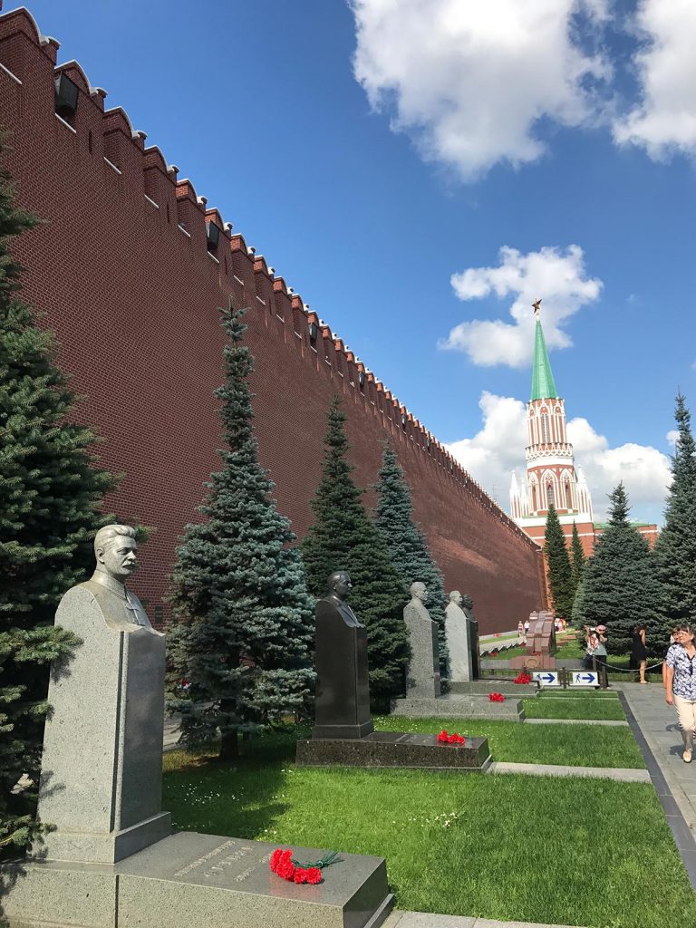 Lenin Mausoleum in Moscow, Russia. Shocked by Moscow