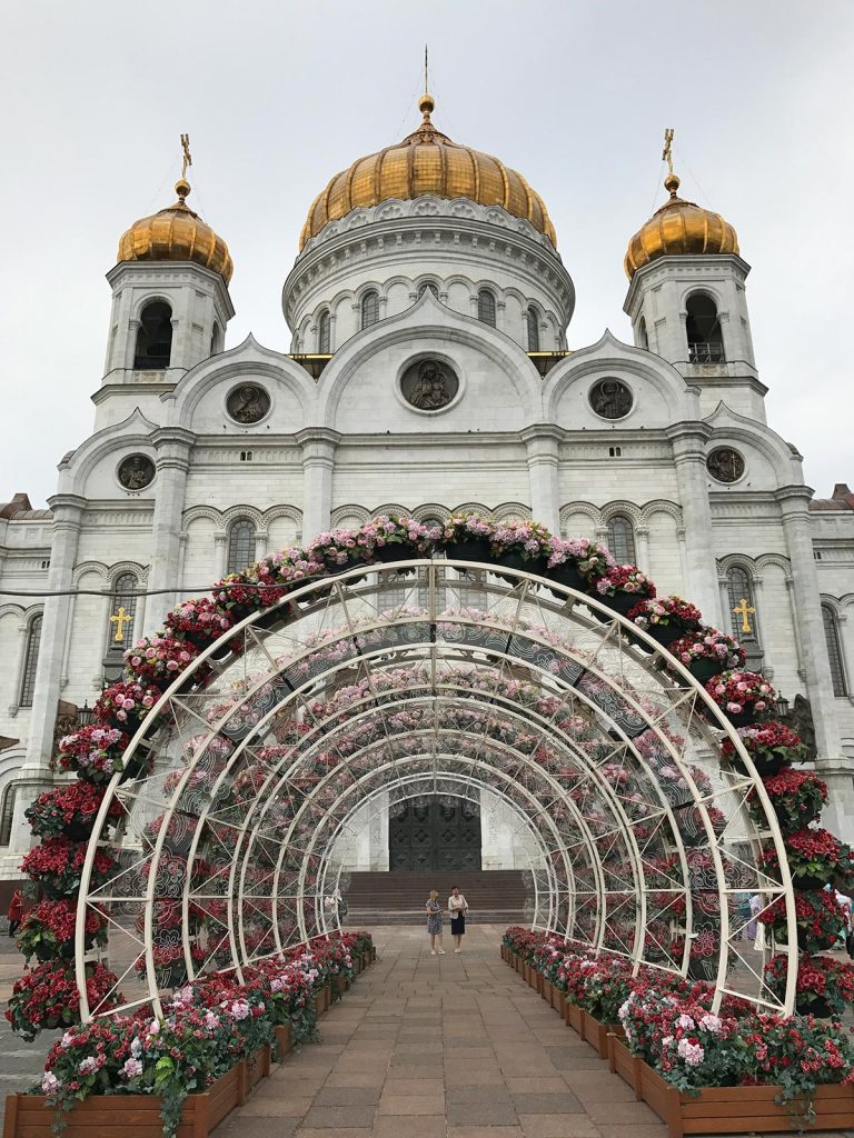 The Cathedral of Christ the Savior in Moscow, Russia. Shocked by Moscow