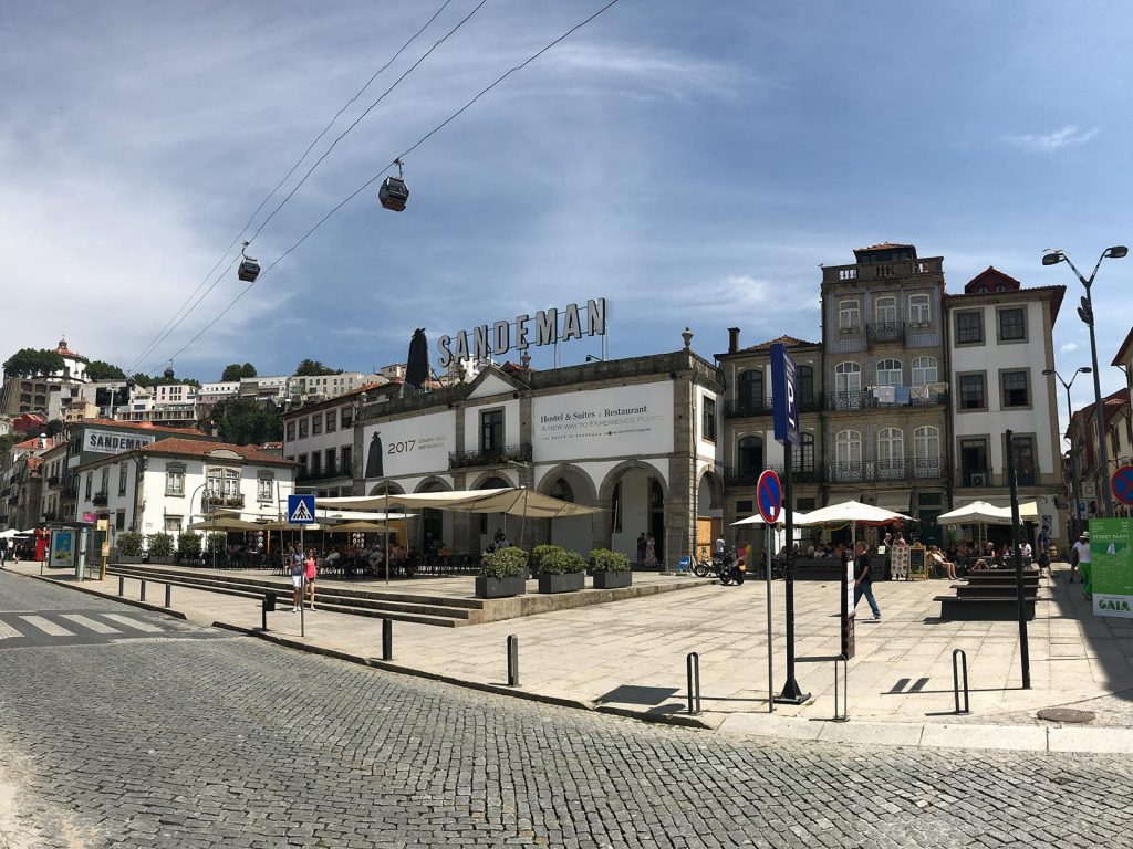 At Sandeman Port Wine in Porto, Portugal. Lisbon & Porto, where the blog was conceived