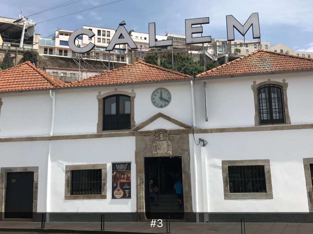 At Calem Port Wine in Porto, Portugal. Lisbon & Porto, where the blog was conceived