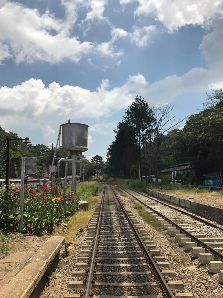 Railroad tracks in Sri Lanka. The train ride of a lifetime pt1 Adam's peak