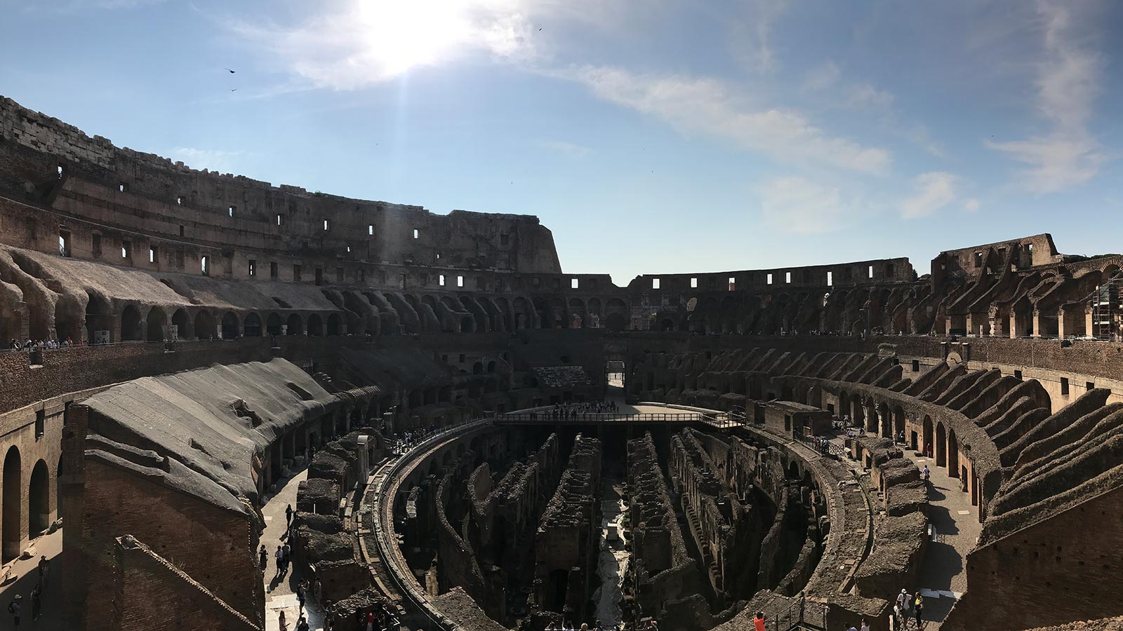 The Colosseum in Rome, Italy. The Colosseum & Rome, the last wonder