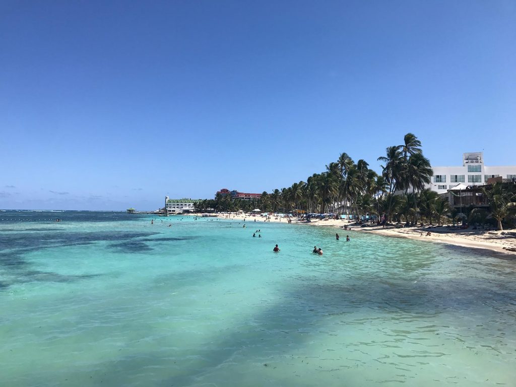 Beach in San Andres, Colombia. 4 weeks and Carnival in Colombia