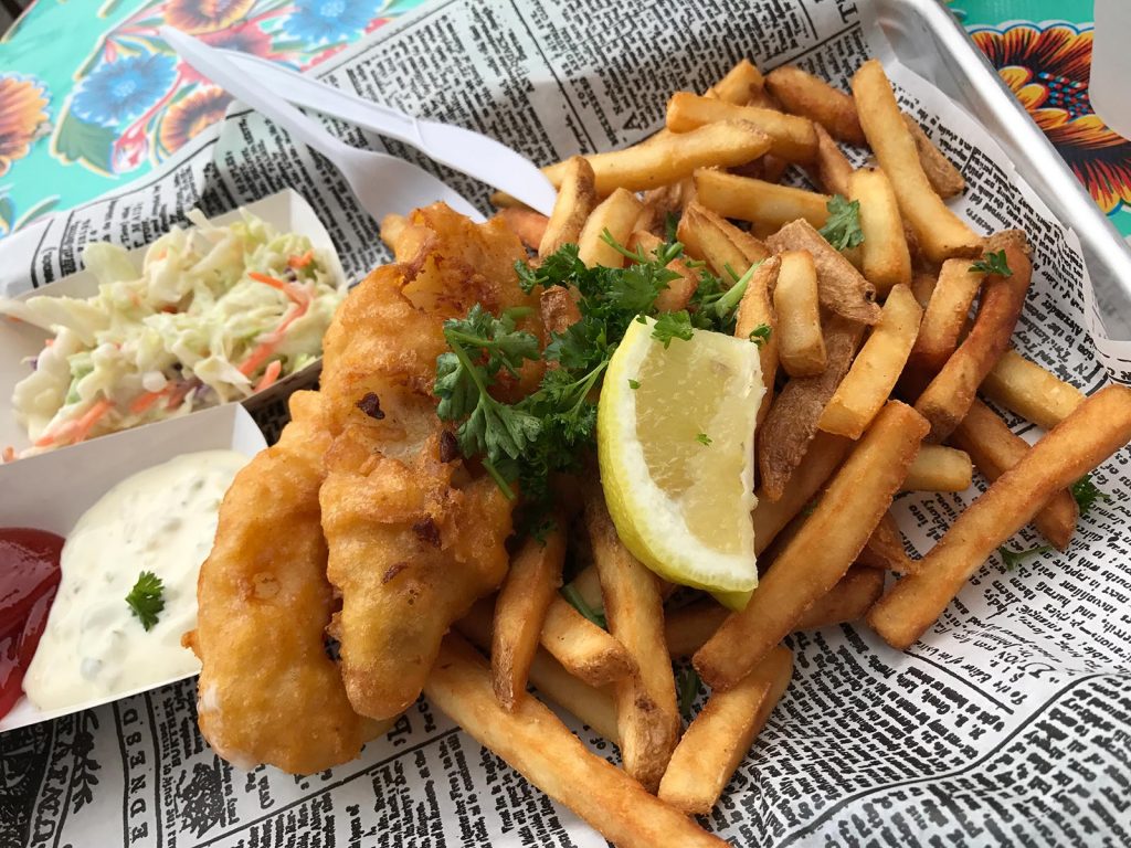 Fish and chips at Suasalito in San Francisco, USA. L.A. & San Fran, revisiting the West Coast