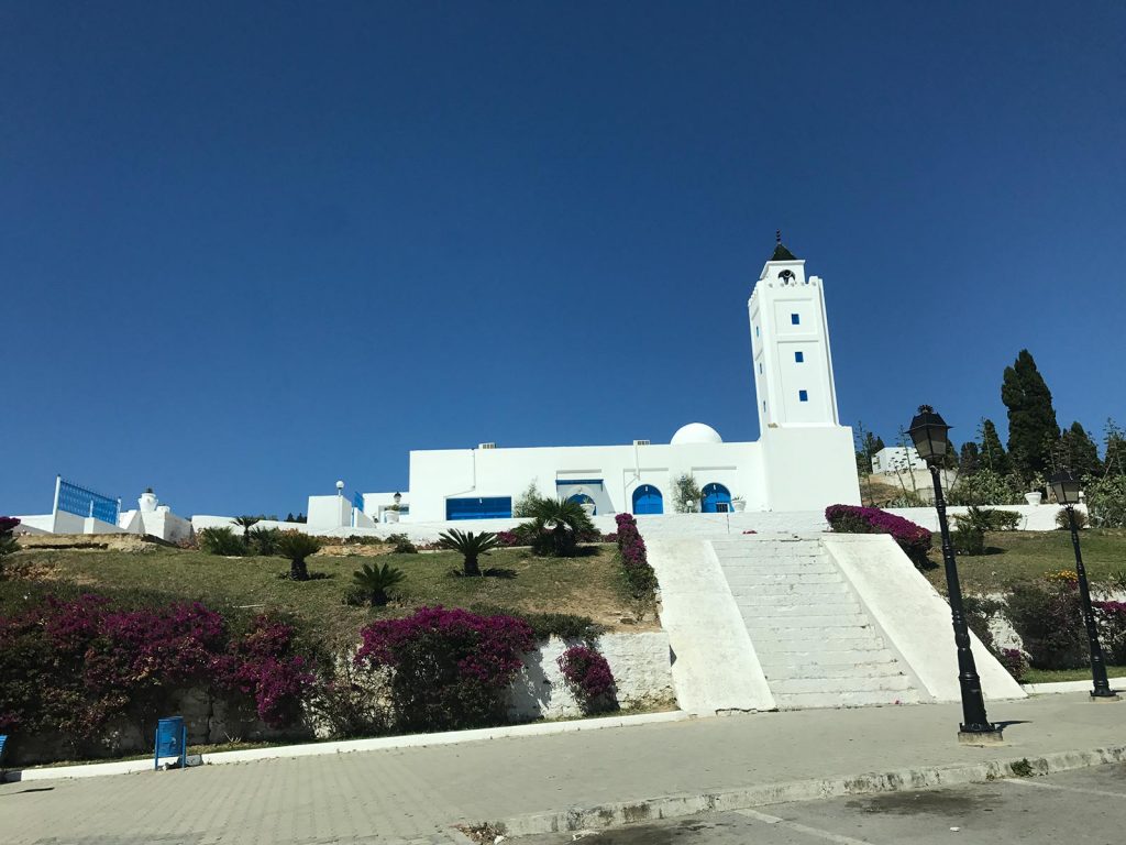 White and blue architecture in Sidi Bou Said, Tunisia. Tunisia and not taking travel advice seriously