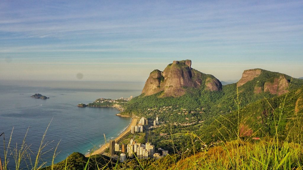 Two Brothers Peak in Rio de Janeiro, Brazil. The best sunrise hike in the world