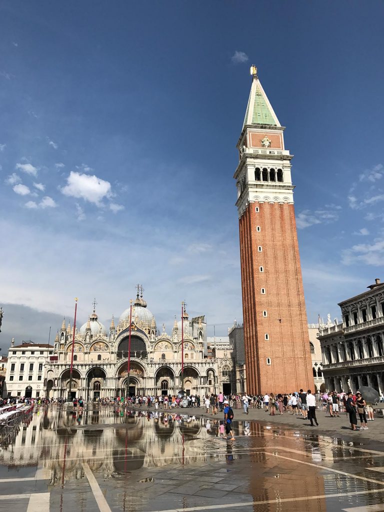 Saint Mark's Square in Venice, Italy. Magical Venice