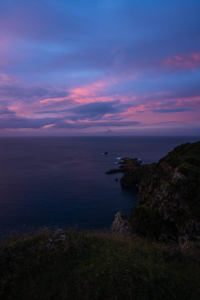 Sunset by the bay in Terceira Island, The Azores. Terceira, another photographer’s dream