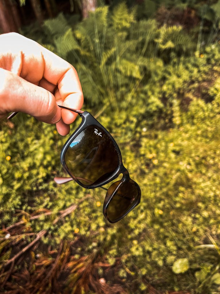 Pair of Ray-ban sunglasses in Terceira Island, The Azores. Terceira, another photographer’s dream