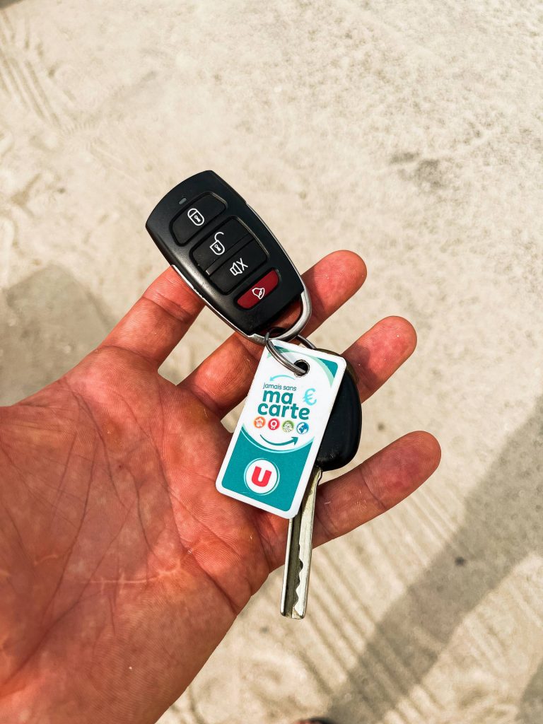Car keys on hand in Sint Maarten. Unexpected access into Anguilla