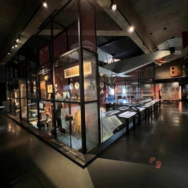 War relics exhibits at Verdun Museum and Memorial in Verdun, France. Verdun, Riems & Champagne