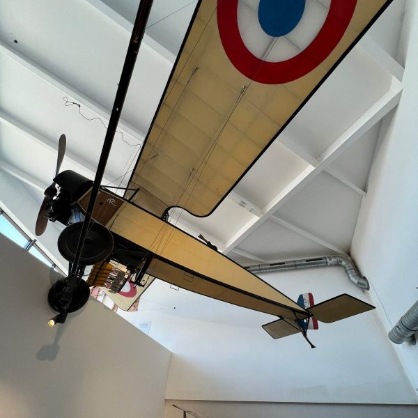 Plane exhibit in Guynemer Pavilion, Belgium. The worst hotel owner in Europe