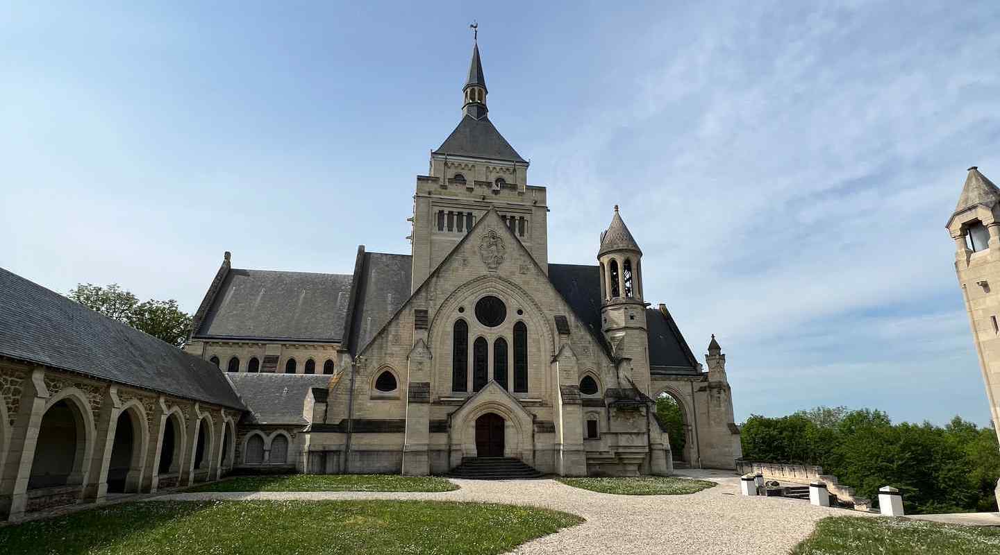 Church in Dorman's Memorial, France. Finishing up in Paris
