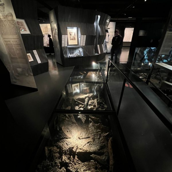 War photos exhibit at Verdun Museum and Memorial in Verdun, France. Verdun, Riems & Champagne