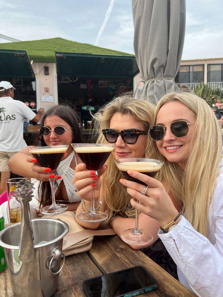 Local ladies in Portugal toasting. The day to end all days in Bangkok