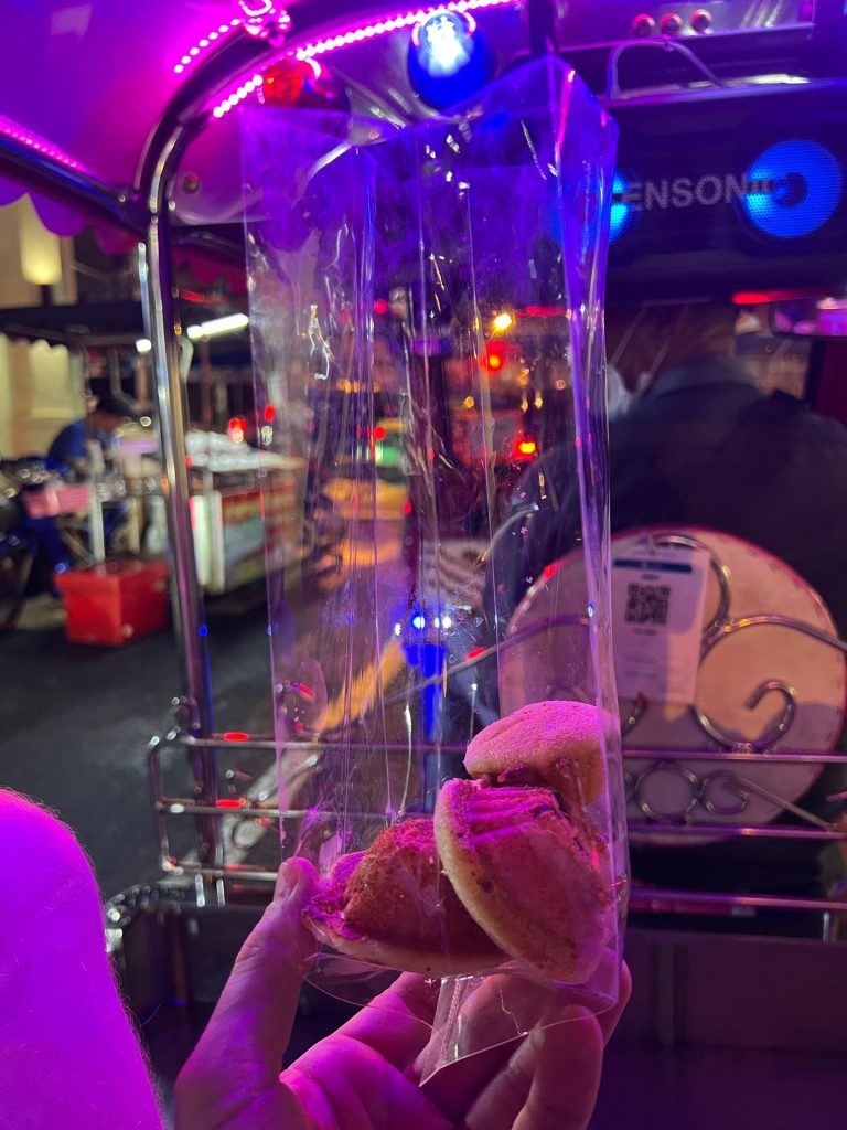 Bread in a plastic bag at Chinatown in Bangkok, Thailand. The day to end all days in Bangkok