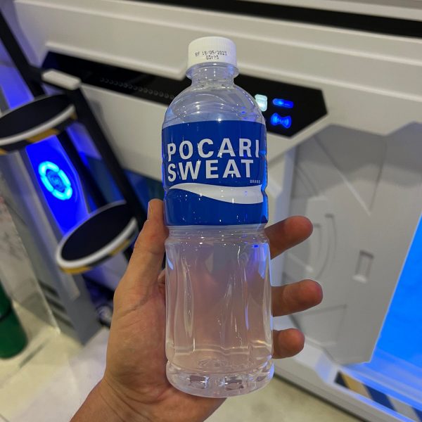 Bottled water at Capsule Hotel in Bangkok, Thailand. The day to end all days in Bangkok