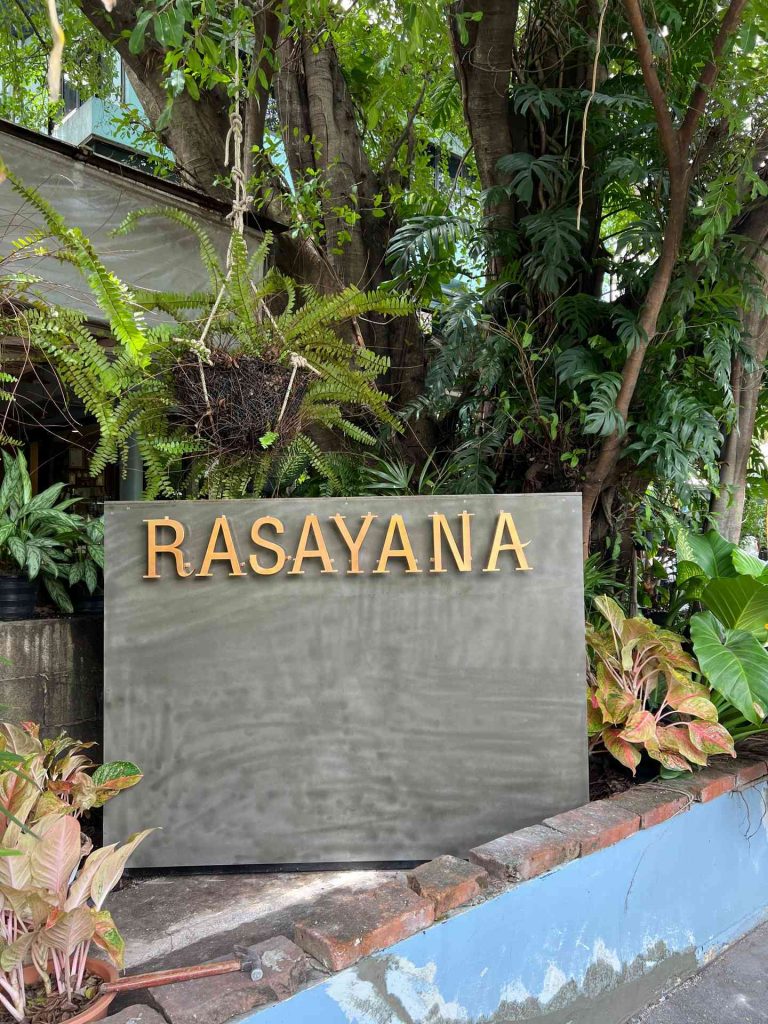 Signage at Rasayani in Bangkok, Thailand. The day to end all days in Bangkok