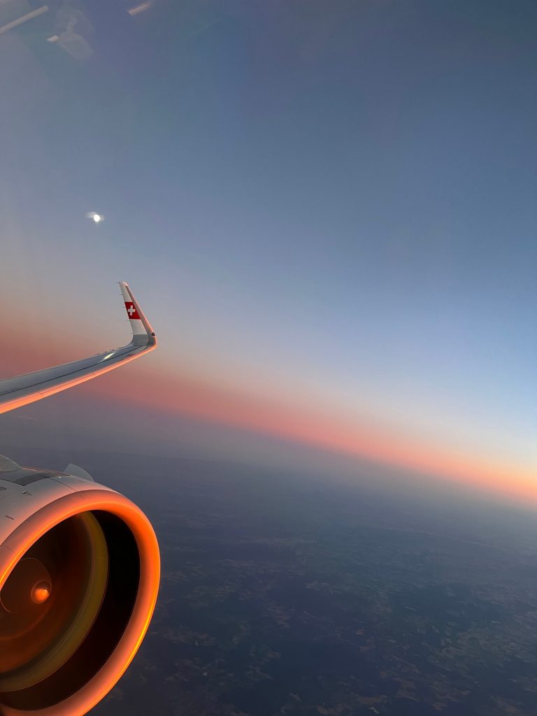 Plane window view from Thailand. The day to end all days in Bangkok