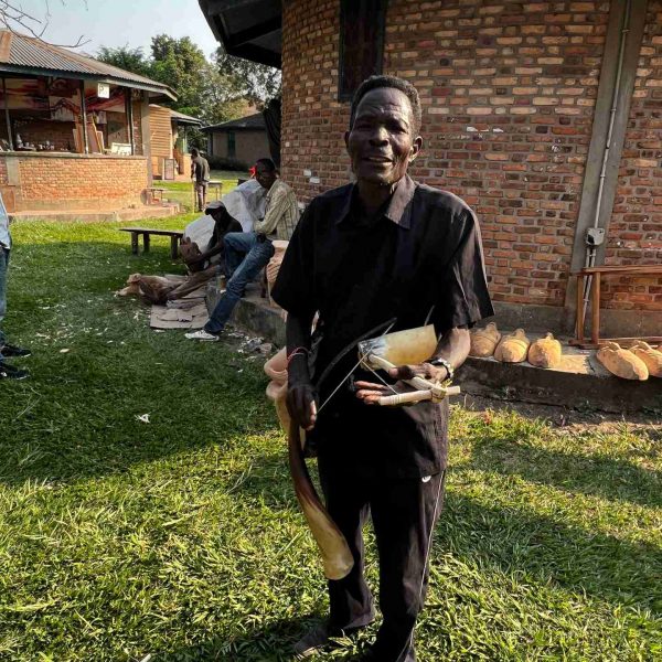 Local craftsman in Bujumbura, Burundi. Checking out Bujumbura