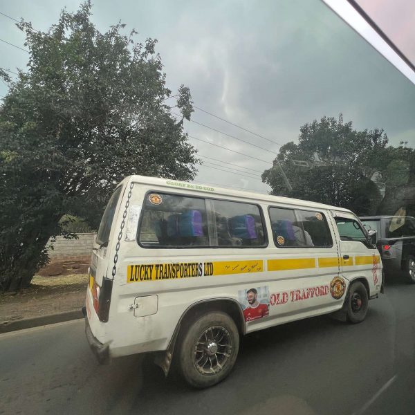 Van in Nairobi, Kenya. Drone issues & the largest urban slum in Africa