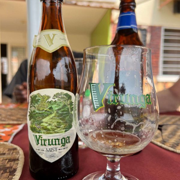 Virunga beer at Afrikabite in Kigali, Rwanda. The Rwandan genocide & a toothache
