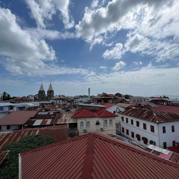 Rooftops in Stone Town, Tanzania. Prison Island & Stone Town