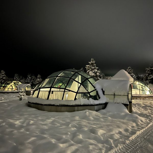 Hotel glass igloo in Ivalo, Finland. The truth about Kakslauttanen Arctic resort