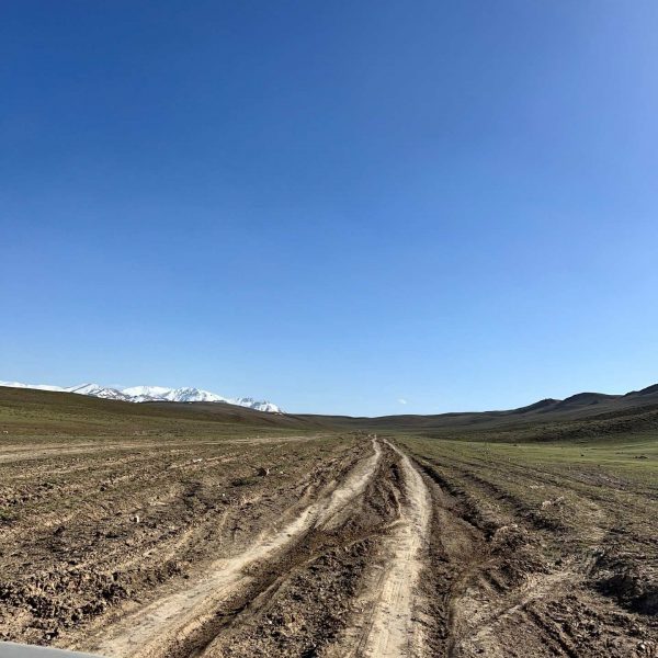Dirt road in Bamiyan, Afghanistan. Bamiyan, Qlukhi & The Buddhas