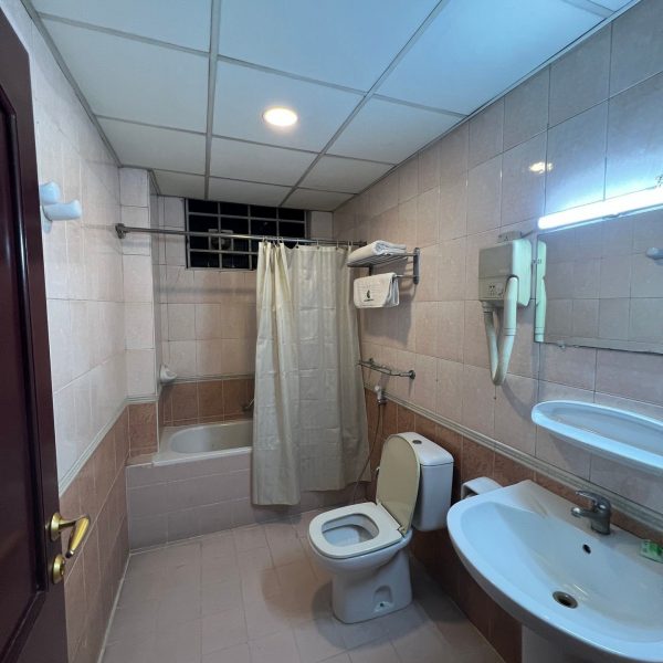 Hotel bathroom accommodation in Jalalabad, Afghanistan. Worst food poisoning, Jalalabad