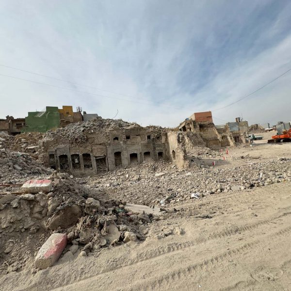 Ruins at Mosul in Iraq. Saddam’s hometown, ISIS headquarters & Mosul