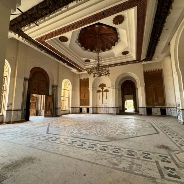 Inside Saddams palace in Iraq. Saddam’s Palace & old town Baghdad