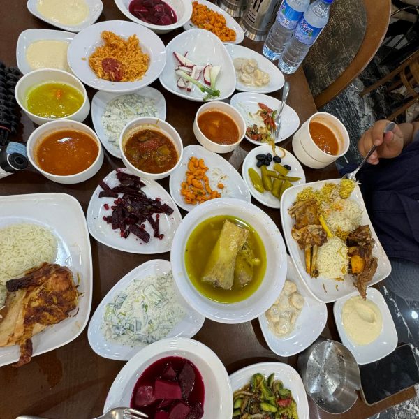 Local food at Hatra in Iraq. Saddam’s hometown, ISIS headquarters & Mosul