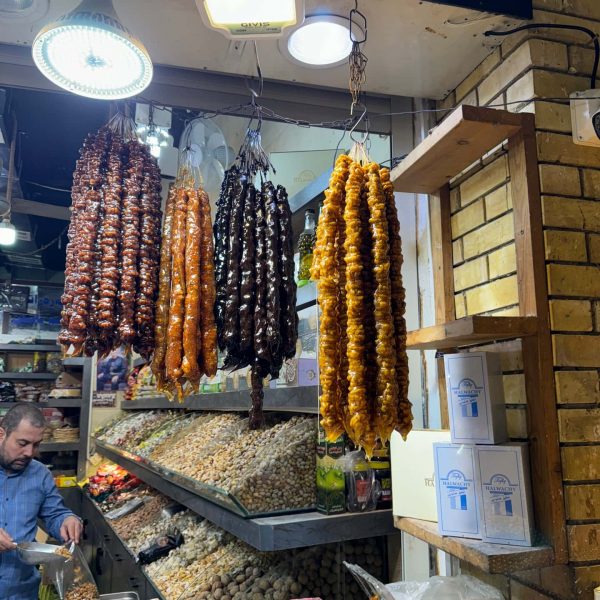 Sweet shops market in Iraq. Saddam's torture house, Erbil & Sulaymaniyah