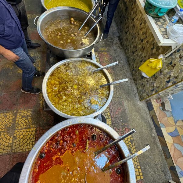 Local food at Mosul in Iraq. Saddam’s hometown, ISIS headquarters & Mosul