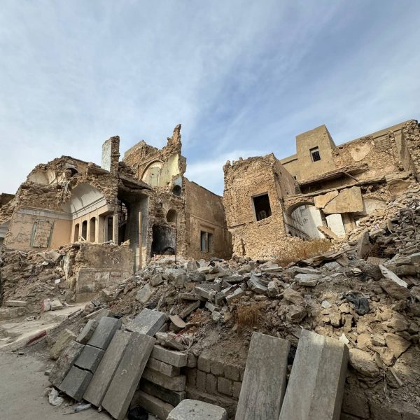 Ruins at Mosul in Iraq. Saddam’s hometown, ISIS headquarters & Mosul